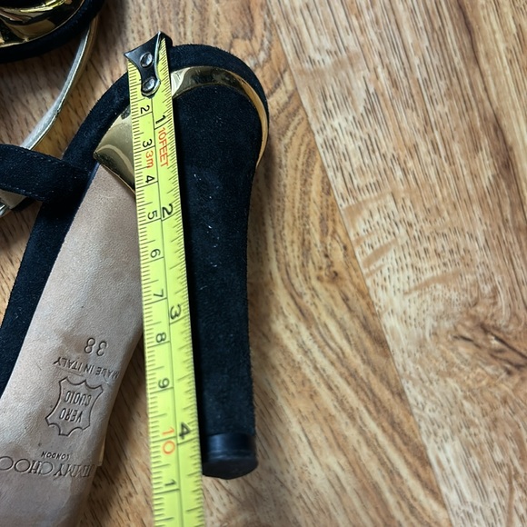JIMMY CHOO Heels Shoes Sz 38 - Picture 6 of 9